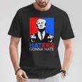 Donald Trump Dedo Medio Arte De La Sátira Trump Regalo Camiseta unisex Regalos divertidos