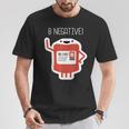 Donatore Di Sangue Di Gruppo B Negativo Flebotomia Maglietta Regalos divertidos