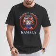 Donna Kamala Harris Con Scritta This Childless Cat Lady Ladies Isoting Con Collo A Maglietta Regalos divertidos