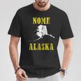 Donna Nome Alaska Akintage Retrò Città Mineraria D'oro Con Collo A Maglietta Regalos divertidos