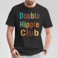 Doppio Hippie Club Idea Protesi Dell'anca Per Uomini E Donne Maglietta Regalos divertidos
