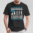 Du Bist Das Ergebnis Aus 38 Billion Jahre Evolution T-Shirt Lustige Geschenke