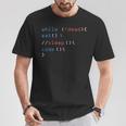 Eat Sleep Code Tech Science Programming Hacker Programmatore Maglietta Regalos divertidos