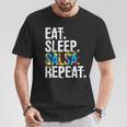Eat Sleep Salsa Repeat Dancer Salsa Dance Regalo Maglietta Regalos divertidos