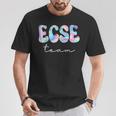 Ecse Team Groovy Back To School Cute Teachers Girl T-Shirt Funny Gifts