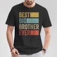 El Mejor Hermano Mayor Jamás Regalo Hermano Camiseta unisex Regalos divertidos