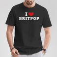 Me Encanta El Britpop Me Encanta El Britpop Camiseta unisex Regalos divertidos