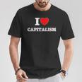 Me Encanta El Capitalismo Camiseta unisex Regalos divertidos