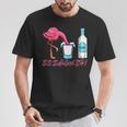 Es Escaliert Eh Flamingo & Ouzo T-Shirt Lustige Geschenke