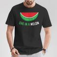 Estate Anguria Melone Fresco Uno In Un Melone Watermelon Maglietta Regalos divertidos