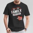 Family Reunion 2024 With Heart Making Memories Vacation T-Shirt Personalized Gifts
