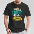 Fier Cousin D'un Adolescent Officiel Famille D'anniversaire T-Shirt Cadeaux drôles