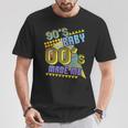 Fiesta De Los 90 Baby 00 Made Me Retrointage Nostalgia De Los 90 Cuello Camiseta unisex Regalos divertidos