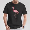 Flamingo Pocket Pink Flamingo Logo T-Shirt Lustige Geschenke