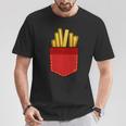 Fommes French Fries Fritten In My Bag T-Shirt Lustige Geschenke