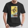 The Fool Tarot Card Rider Waite Maglietta Regalos divertidos