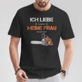 With Forstwirt Ich Liebe Meine Frau T-Shirt Lustige Geschenke