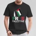 Free Palestine Palestina Flag Gaza Maglietta Regalos divertidos