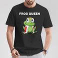 Frog Queen Girls' Frog Women's Frog T-Shirt Lustige Geschenke