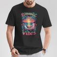 Cat Couple Summer Vibes Retro Cool Cat Romantic Vibes T-Shirt Unique Gifts