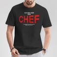 Manager Ich Bin Hier Der Chef T-Shirt Lustige Geschenke