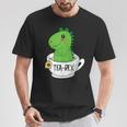 Dino Tea-Rex T-Shirt Lustige Geschenke