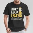 I Don't Cook I Blend Smoothie Fitness Junkies Regalo Maglietta Regalos divertidos