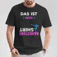 Handstand Saying Gymnastics Sport Girl T-Shirt Lustige Geschenke