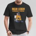 Mein Leben Sweat Und Scheißen Welder Slogan T-Shirt Lustige Geschenke