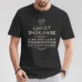 Polish Polish Pride Polish Last Name T-Shirt Unique Gifts