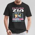 Futura Zia 2024 Loading Zia 2024 Maglietta Regalos divertidos