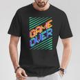 Game Over Iintage Retro Console Ps5 Gaming T-Shirt Lustige Geschenke