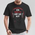 Gaming Headphones Ein Marvin Gibt Nie Auf Personalised T-Shirt Lustige Geschenke