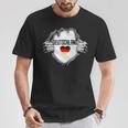 German National Flag Ich Liebe Deutschland T-Shirt Lustige Geschenke