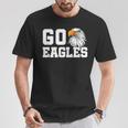 Go Eagles School Team Spirit Dress Up Day Eagle Mascot T-Shirt Funny Gifts