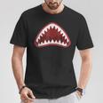 Great Shark Face Graphic Ocean Bite Lover Cool T-Shirt Unique Gifts