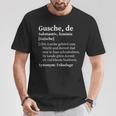 Gusche Mund Auf Saxon Saxony Slogan T-Shirt Lustige Geschenke