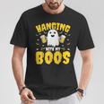 Happy Halloween Hanging With My Boos Halloween Ghost T-Shirt Personalized Gifts