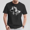 Happy Horse T-Shirt Lustige Geschenke