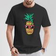 Hawaiian Pineapple Fruit Aloha Beach Summer T-Shirt Unique Gifts