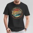 Hombre Emilio El Hombre El Mito La Leyenda Camiseta unisex Regalos divertidos