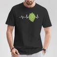 Hopen Heartbeat Beer T-Shirt Lustige Geschenke