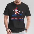 Hrvatska Croatia Croatia Football Team Croatia Croatia Football T-Shirt Lustige Geschenke