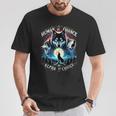 Human By Chance Alpha By Choice Cool Wolves Wolf Meme T-Shirt Unique Gifts