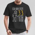 Ich Bin Jetzt 33 T-Shirt Lustige Geschenke