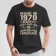 Ich Bin Nicht 54 Ich Bin 18 Jahre Alt Und Habe 36 Jahre Olt Geburtstag 1970 T-Shirt Lustige Geschenke