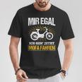 Ich Geh' Jetzt Mofa Fahren Moped Moped T-Shirt Lustige Geschenke