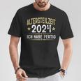 Ich Habe Fertig Rente Retirement T-Shirt Lustige Geschenke