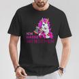 Ich Hasse Menschen Einhorn Fun T-Shirt Lustige Geschenke