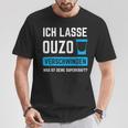 Ich Lassen Ouzoerschwinden Schnaps Greece T-Shirt Lustige Geschenke